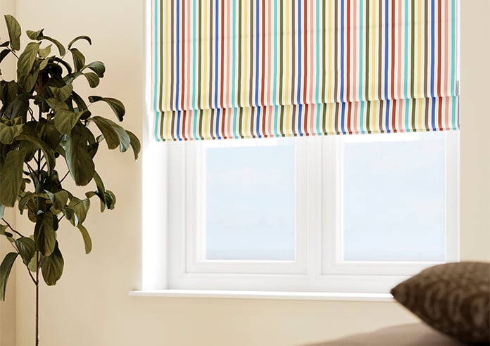 The British Stripe Co. Catherine, Bristol No.1 - Twist&Fit Roman Blind - Image 5